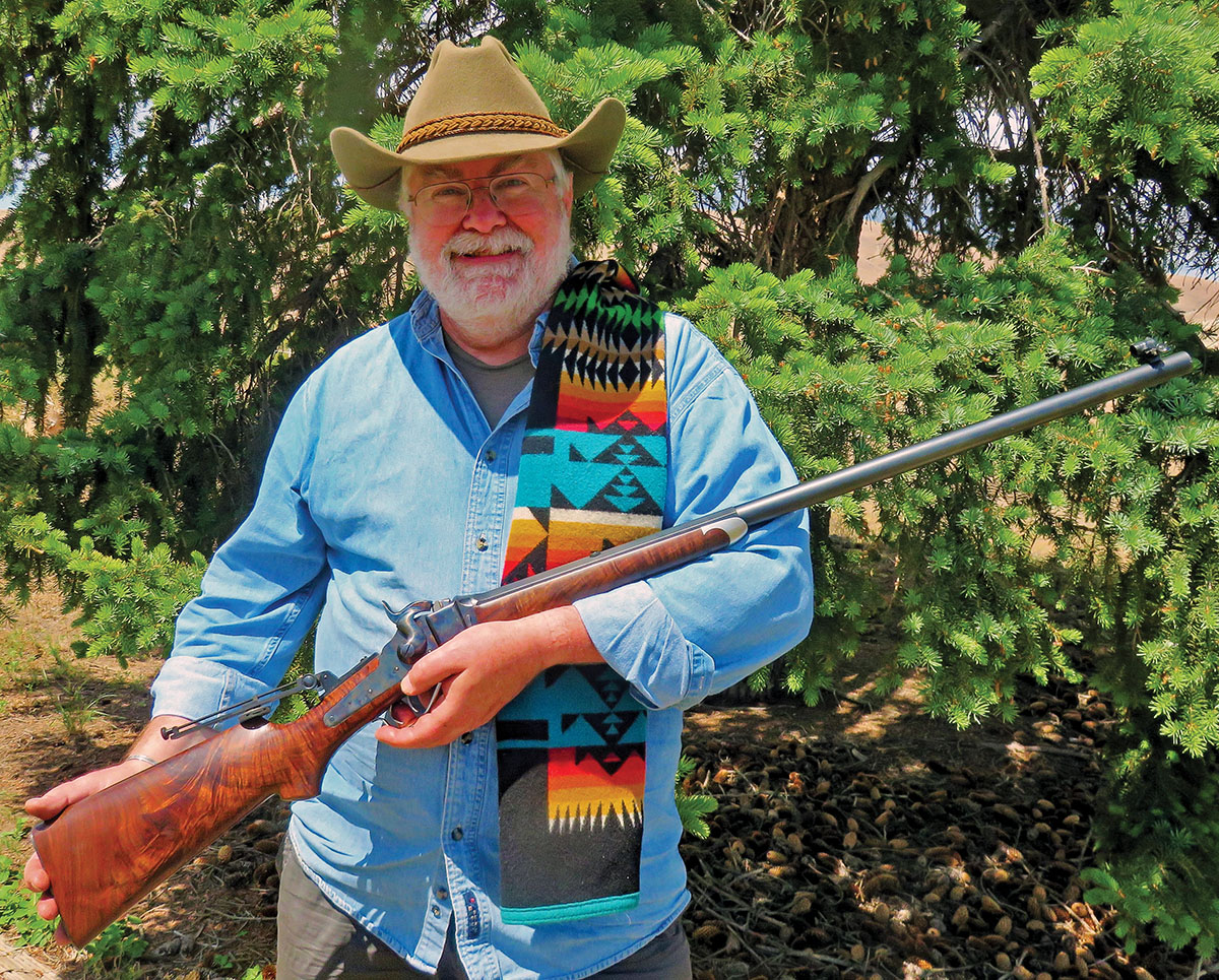 Allen Cunniff made 17 hits in the Little Quigley match with paper patched bullets.